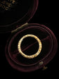 GEORGIAN 15CT GOLD CHASED SPLIT RING