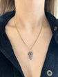 VICTORIAN SILVER ACORN PENDANT