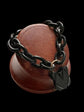 VICTORIAN JET PADLOCK BRACELET