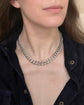 ANTIQUE CHUNKY SILVER CURB CHAIN