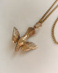ANTIQUE 15CT GOLD DOVE BIRD PENDANT