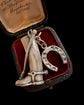 SILVER RIDING BOOT & HORSESHOE PENDANT