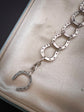 EQUESTRIAN SILVER HORSESHOE BRACELET