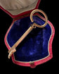 VINTAGE LARGE 9CT GOLD KEY PENDANT