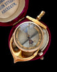 VICTORIAN 18CT GOLD ANCHOR COMPASS