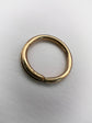 ANTIQUE 9CT GOLD PLAIN SPLIT RING