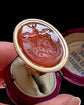 19TH CENTURY DOULBE OUROBOROS FOB PENDANT ‘TENTANDA VIA EST’