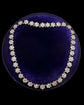 GEORGIAN PASTE FLOWER RIVIÈRE NECKLACE