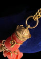 19TH CENTURY CORAL HAND PENDANT