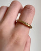 GEORGIAN LARGE 12CT GOLD SPLIT RING