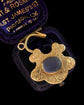 VICTORIAN 18CT GOLD PADLOCK WITH DIAMOND LOCK