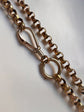 VICTORIAN LARGE 9CT GOLD SNAKE DOG CLIP