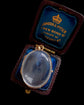 VICTORIAN ROCK CRYSTAL & 9CT GOLD ‘POOL OF LIGHT’ / ORB PENDANT