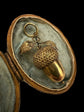 VICTORIAN 18CT GOLD ACORN PENDANT