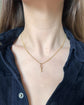 ANTIQUE MINIATURE GOLD KEY PENDANT