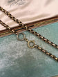 ANTIQUE 18CT GOLD BOLT RING