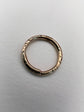 GEORGIAN 9CT CHASED SPLIT RING SMALL
