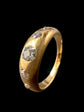 VICTORIAN FIVE STONE DIAMOND FLUSH SET RING