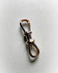 VICTORIAN 15CT WHITE GOLD DOUBLE DOG CLIP