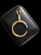 HUGE VICTORIAN 9CT GOLD SLIDING BOLT RING