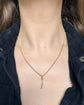 MINI VICTORIAN 9CT GOLD DEERS LEG PENDANT