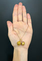 ETRUSCAN REVIVAL GOLD SPHERE PENDANT