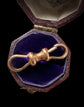 VICTORIAN 15CT GOLD DOUBLE DOG CLIP