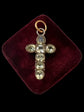 VICTORIAN CHRYSOBERYL CROSS PENDANT