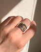 19TH CENTURY COILED SNAKE RING