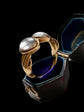 EARLY VICTORIAN DOUBLE HEART & HAND FEDE RING