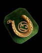 ANTIQUE 9CT GOLD ‘LUCKY 13’ HORSESHOE PENDANT