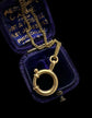 ANTIQUE 18CT GOLD BOLT RING
