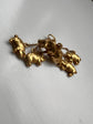 VICTORIAN FAMILY OF PIGS CHARM PENDANT
