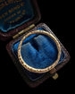 ANTIQUE HIGH CARAT GOLD SLIM SPLIT RING