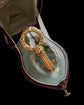 VICTORIAN 15CT GOLD BRAMAH KEY PENDANT