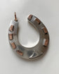 VICTORIAN MIXED METAL HORSESHOE PENDANT