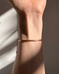 ANTIQUE 15CT GOLD & TURQUOISE KEY BANGLE