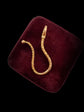 19TH CENTURY FRENCH 18CT GOLD CHASED SHEPHERDS HOOK
