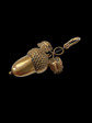 VICTORIAN 18CT GOLD ACORN PENDANT