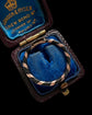 VICTORIAN ELEPHANT HAIR & GOLD SHIELD RING