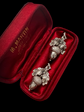 VICTORIAN SILVER ACORN EARRINGS