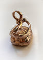 VICTORIAN SNAKE FOB WITH ERMINE INTAGLIO