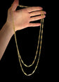 ANTIQUE FRENCH 18CT SAUTOIR CHAIN