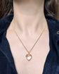 VICTORIAN CRYSTAL HEART LOCKET