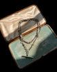 ANTIQUE SILVER TROMBONE ALBERT CHAIN