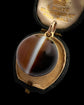 VICTORIAN BANDED AGATE SPHERE LOCKET