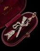 VICTORIAN DIAMOND ARROW & QUIVER PENDANT