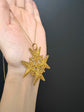 EARLY 19TH CENTURY FILIGREE MALTESE CROSS PENDANT