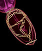 VICTORIAN 15CT GOLD PAPERCLIP LINK ALBERT CHAIN