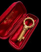 VICTORIAN 15CT GOLD BRAMAH KEY PENDANT